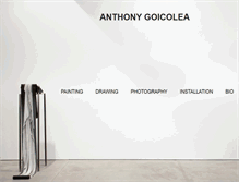 Tablet Screenshot of anthonygoicolea.com